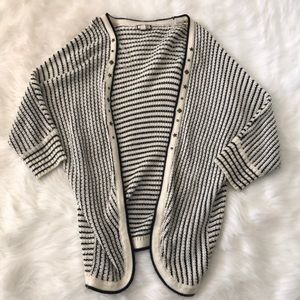 Black & white striped sweater
